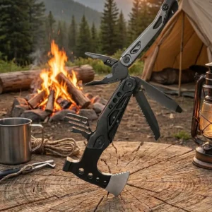 Multiherramienta con hacha