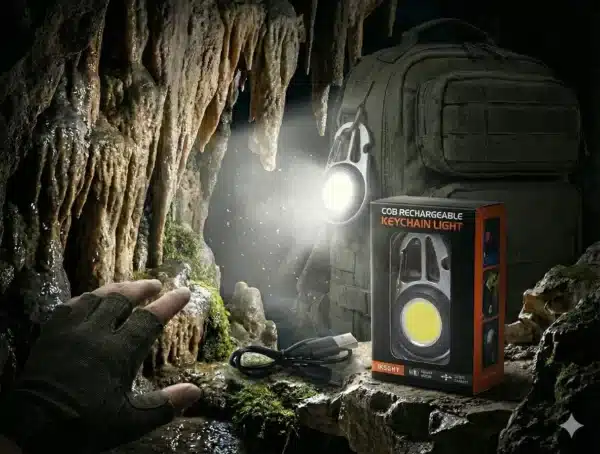 Linterna portátil con clip