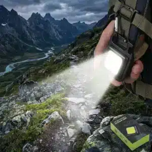 Linterna LED con gancho