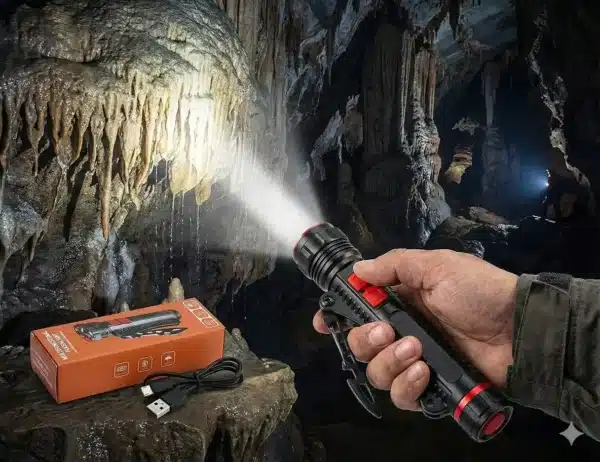 Linterna táctica de emergencia