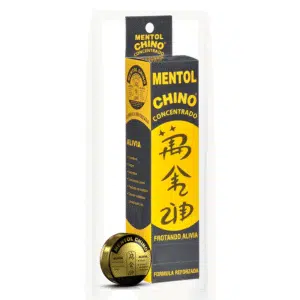 Mentol Chino Ungüento Concentrado 10 g Caja Con 12 Unidades