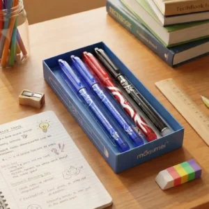 Esfero borrable caja de 12 unidades marca Odemei