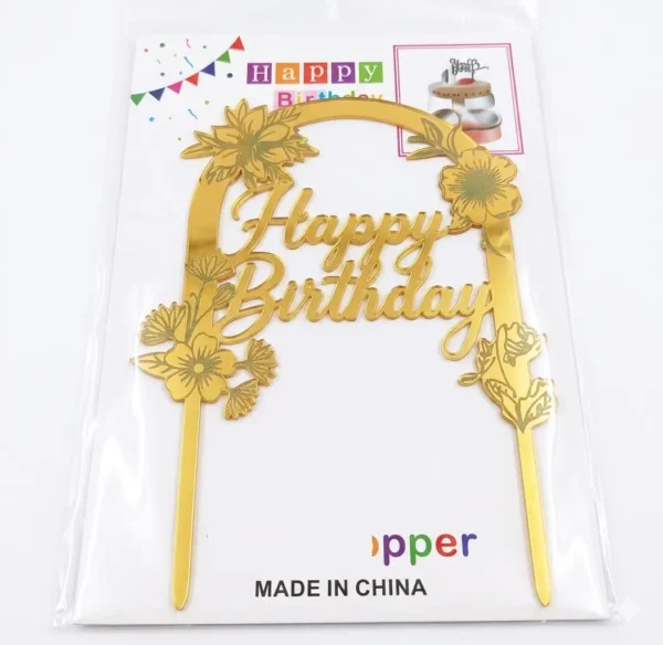 Topper para pastel
