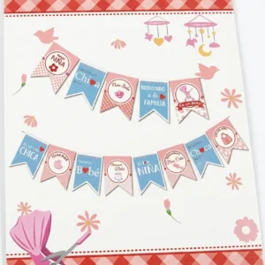 Banner Baby Shower incognito