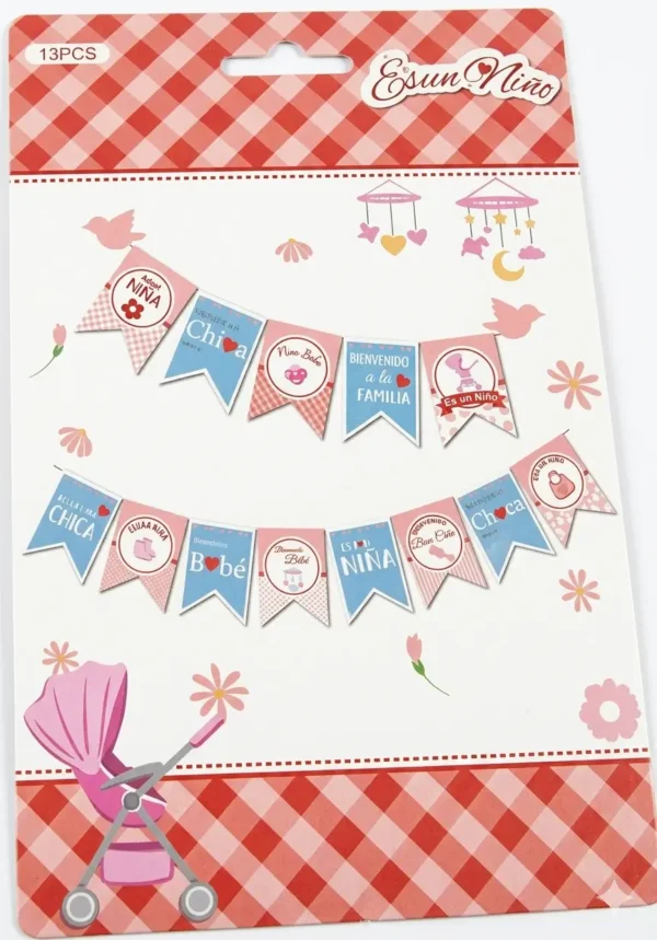 Banner Baby Shower incognito