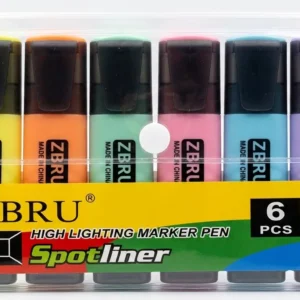 Resaltadores color pastel set x 6 unidades