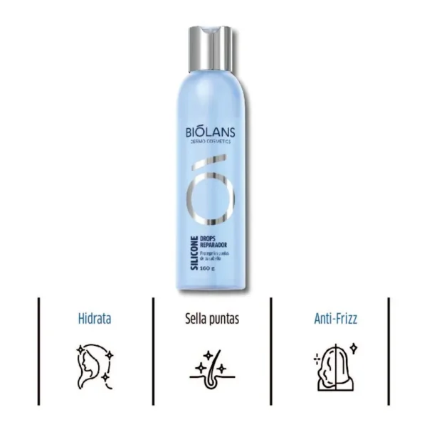 178605-800-auto Biolans Silicona Drops Frasco 160 g