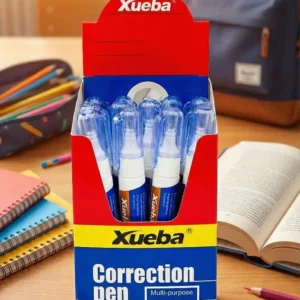 Corrector tipo Esfero marca xueba caja x 12 unidades