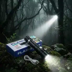 Linterna USB Táctica mediana