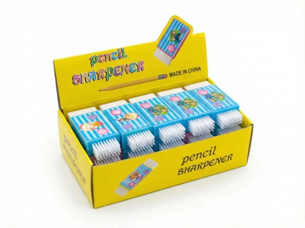 Sacapuntas Borrador y Brocha caja x 20 unidades