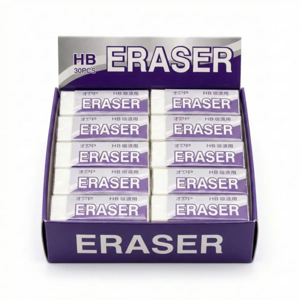 Borrador pequeño caja x 30 unidades