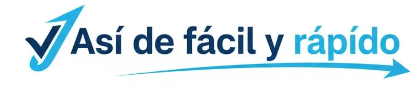 Asi de facil y rapido