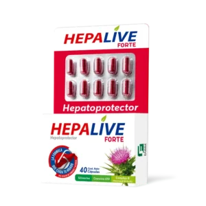 Hepalive Forte Cápsulas Caja Con 40 Unidades