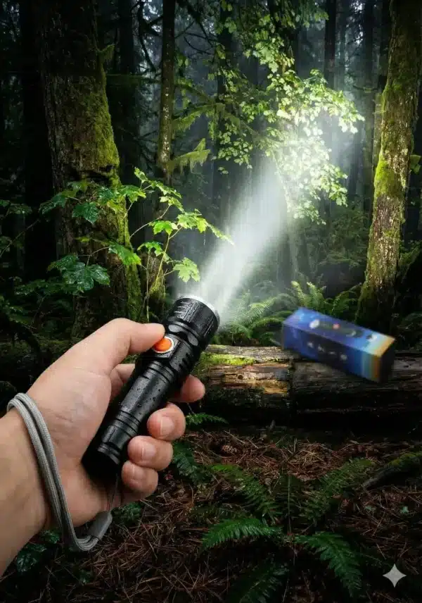 Linterna USB Compacta