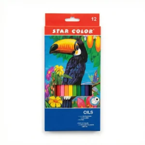 Pinturas star caja de 12 colores