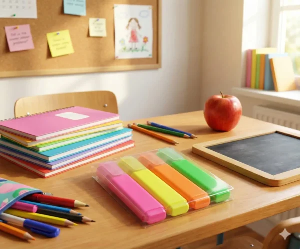 Resaltadores colores Neón x 4 unidades