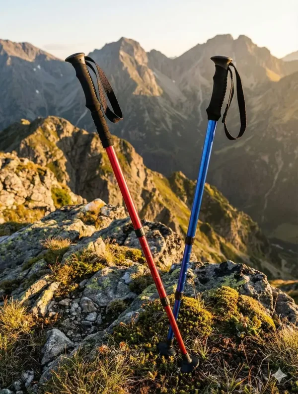 Bastón de montaña ultraliviano