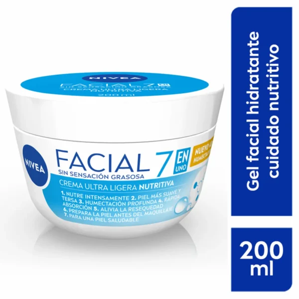 Nivea Facial cream7 en 1 tamaño 200ml