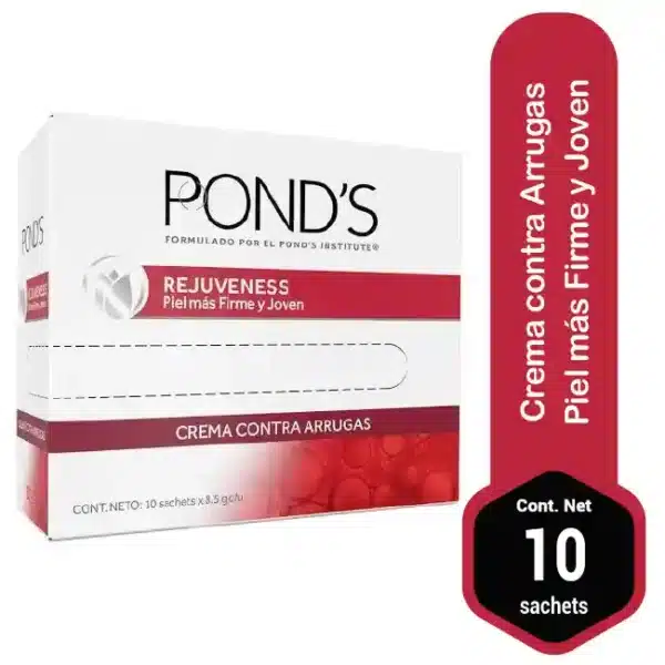 Crema Facial Ponds Rejuveness Sachet x 10 unidades