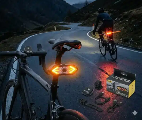 Luces intermitentes de giro para bicicleta