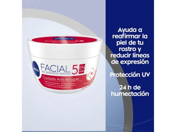 599316-800-600 5 EN 1 NIVEA CREMA CUIDADO ANTIEDAD 50ml