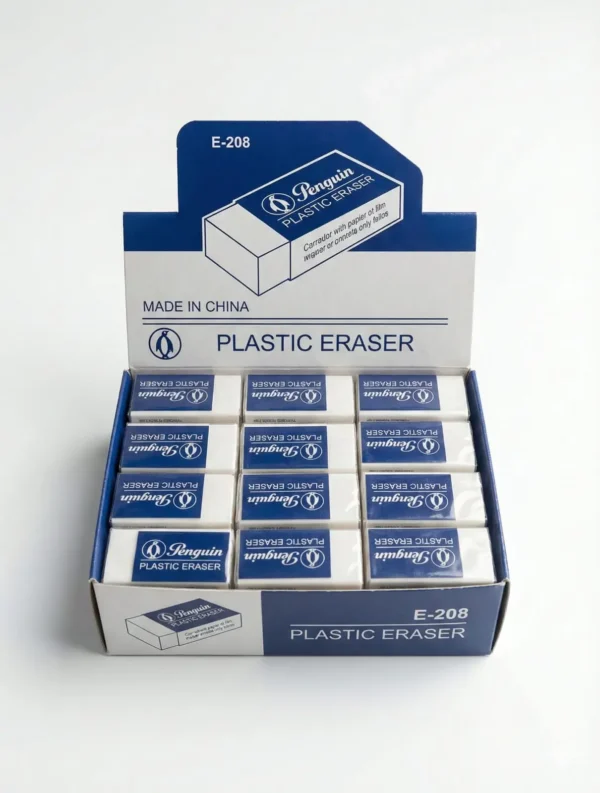 Borrador pequeño Queso maraca Penguin caja de 30 unidades