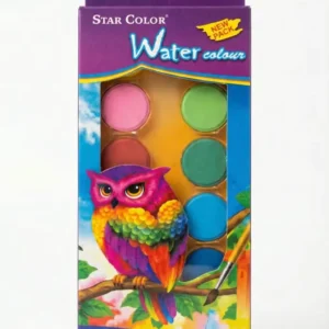 9 (2) Acuarela 12 colores buho