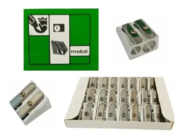 D_NQ_NP_2X_976073-MLU73332504634_122023-F Sacapuntas Metalico Duo Caja x 12 unidades