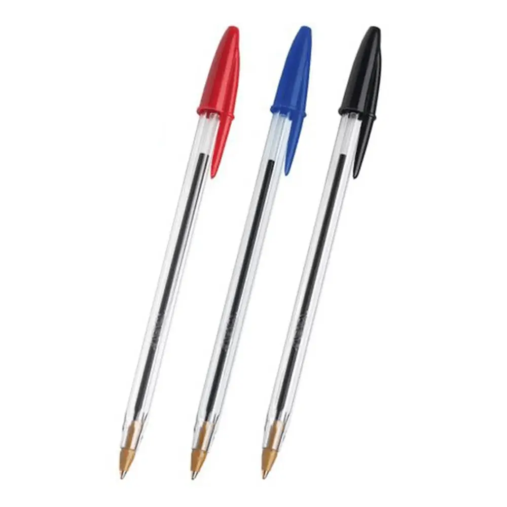 Esfero Caja de esferos Ball point pen punta gruesa x 50 unidades colores azul,negro,rojo
