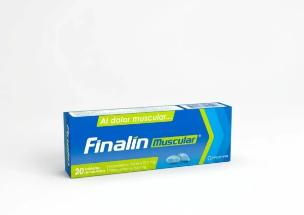 Finalin Muscular Tabletas Recubiertas 575 mg Caja 20 Unidades