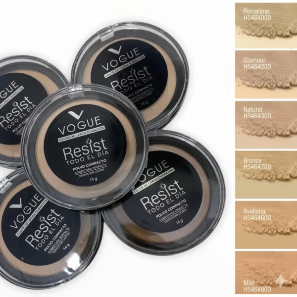 Polvo Compacto Resist Vogue