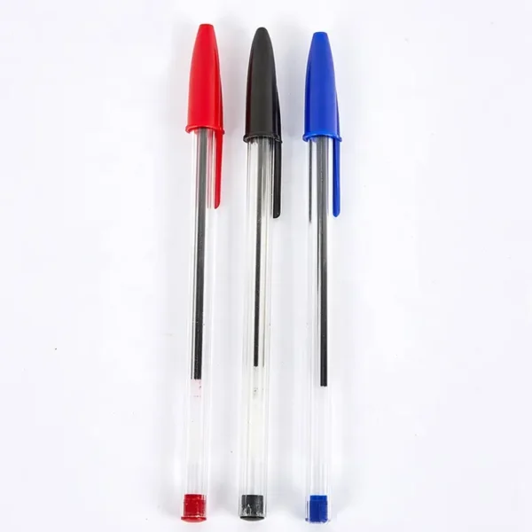 Caja de esferos Ball point pen punta gruesa x 50 unidades colores azul,negro,rojo