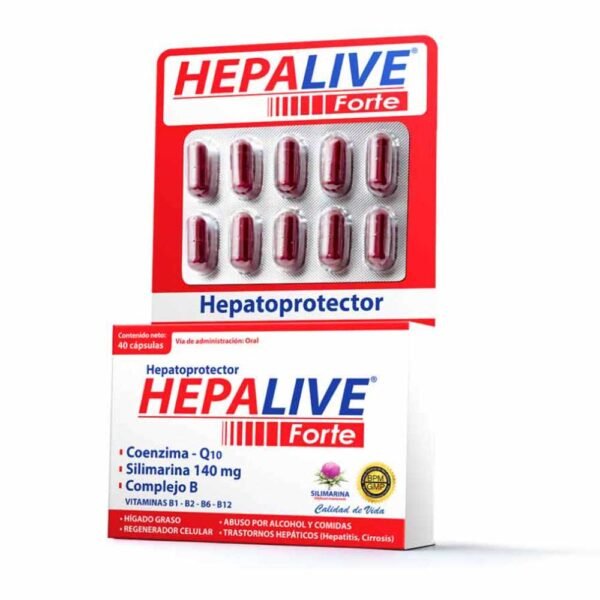 Hepalive forte 40 capsulas