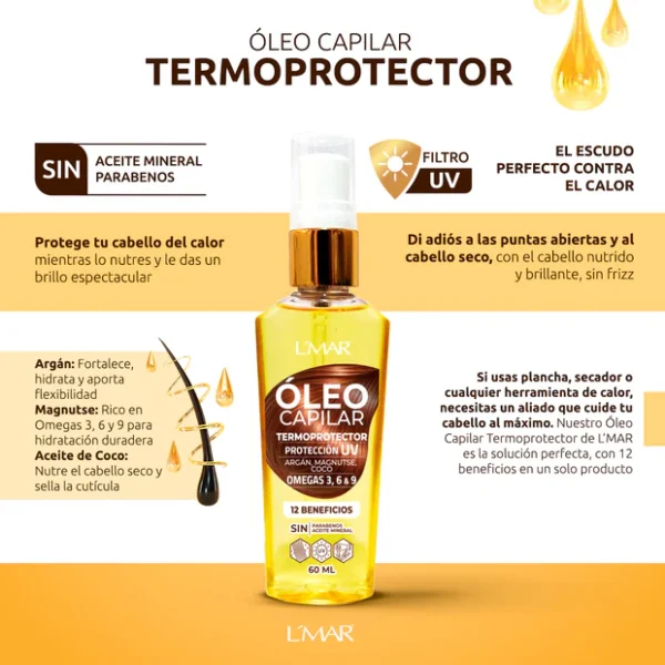 OleoTermoprotector Oleo Termoprotector – L´mar Profesional