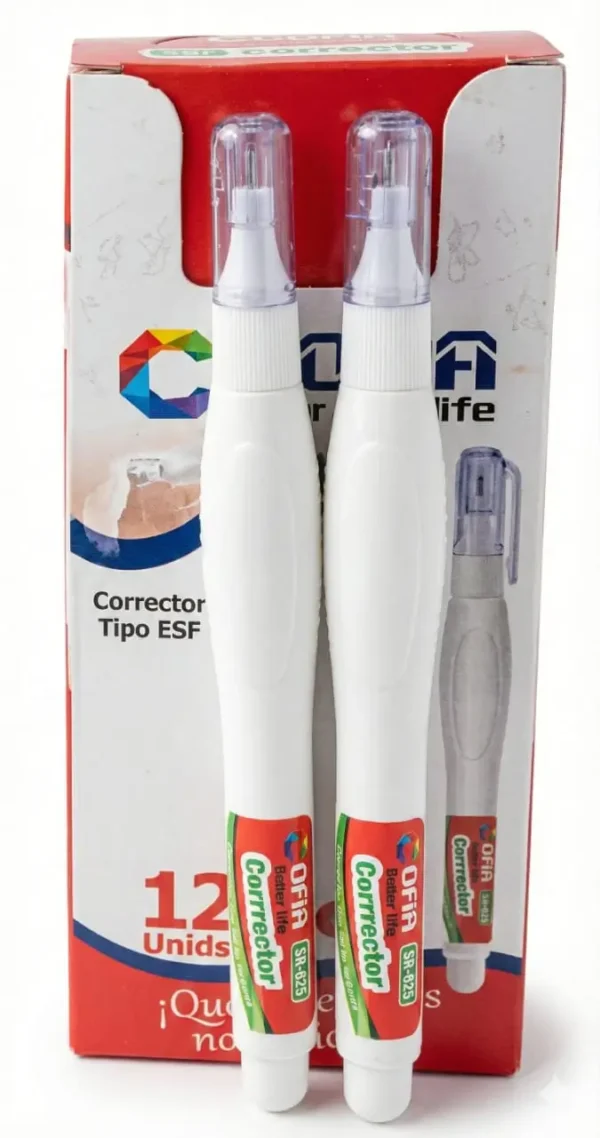 WhatsApp Image 2026-01-27 at 10.41.20 Corrector roma tipo esfero caja x 12