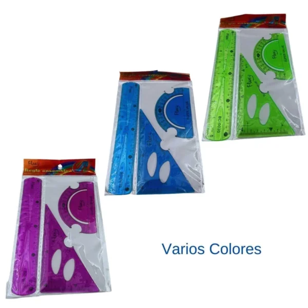 Juego geométrico flexible