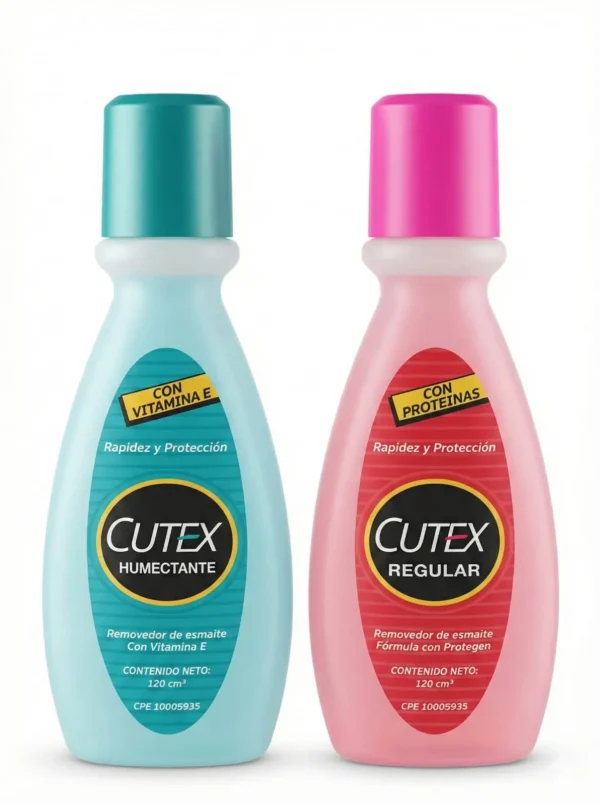 Removedor de esmalte para uñas CUTEX Vitaminas