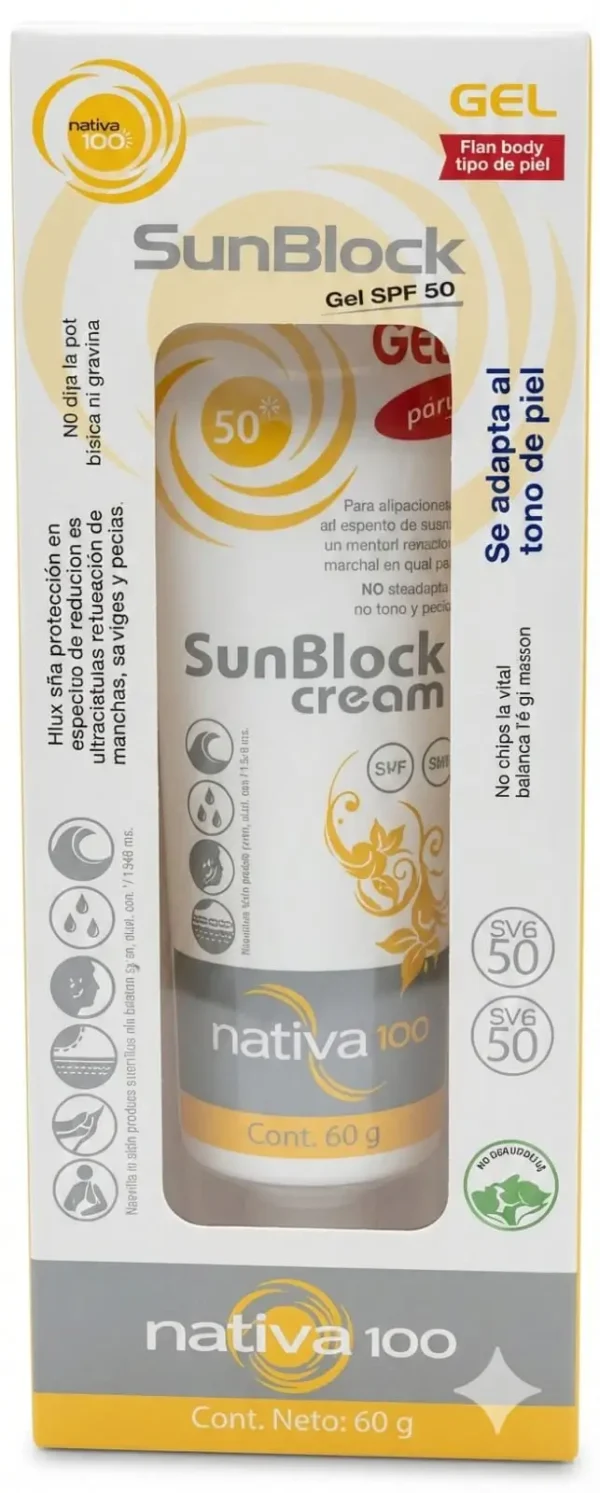 WhatsApp Image 2026-02-19 at 09.57.46 Protector solar nativa 100 gel factor de protección solar (FPS) de 100
