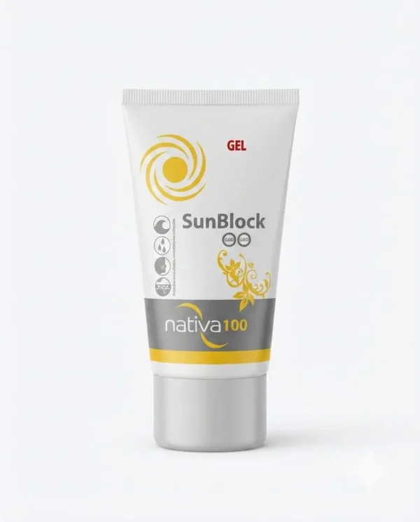 Protector solar nativa 100 gel factor de protección solar (FPS) de 100 tamaño 15g