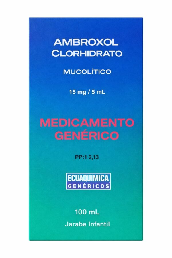 AMBROXOL 15mg/5ml Pediátrico