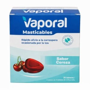 Vaporal Tabletas Masticables Menta Eucalipto
