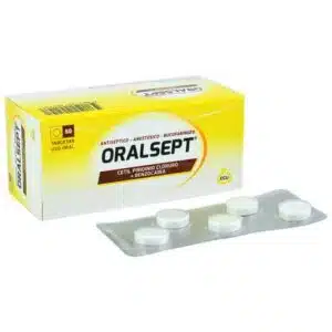 Oralsept Tabletas 2/6mg Caja 10 Unidades