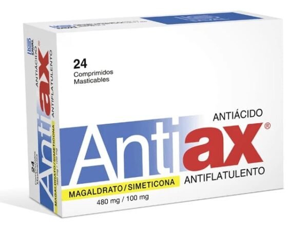 Antiax Comprimidos 100/480 mg Caja 24 Unidades