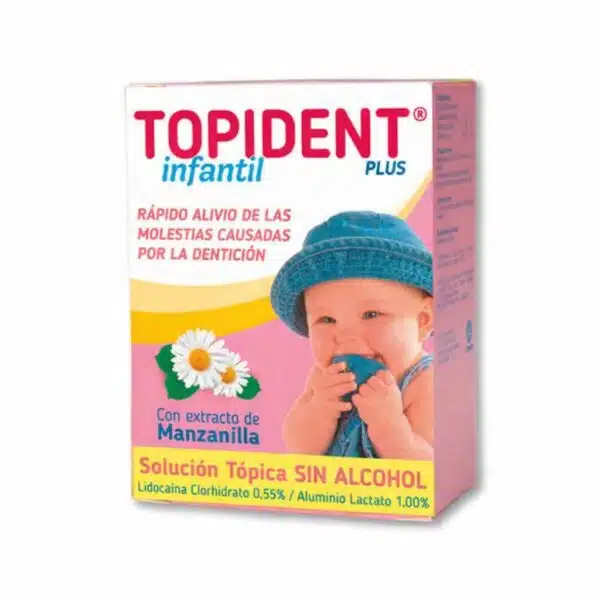Topident Plus Solución Topica Bucal Infantil Con 10 mL