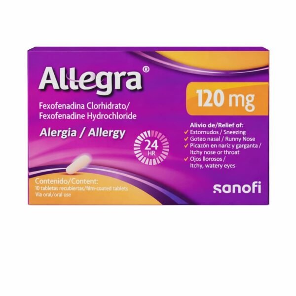 Tabletas de Allegra® 120mg