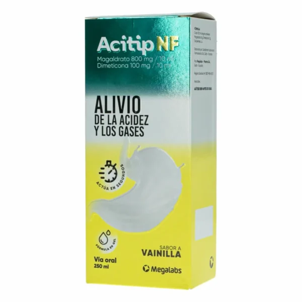 Antiácido Sabor A Vainilla ACITIP NF 250 Ml