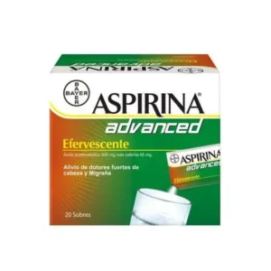 Aspirina Efervecente Sobre X 20