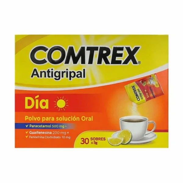 Comtrex Polvo Para Solución Oral Día Sobre 5 g Caja 6 Unidades
