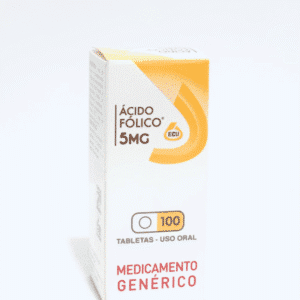 Acido folico 100 tabletas