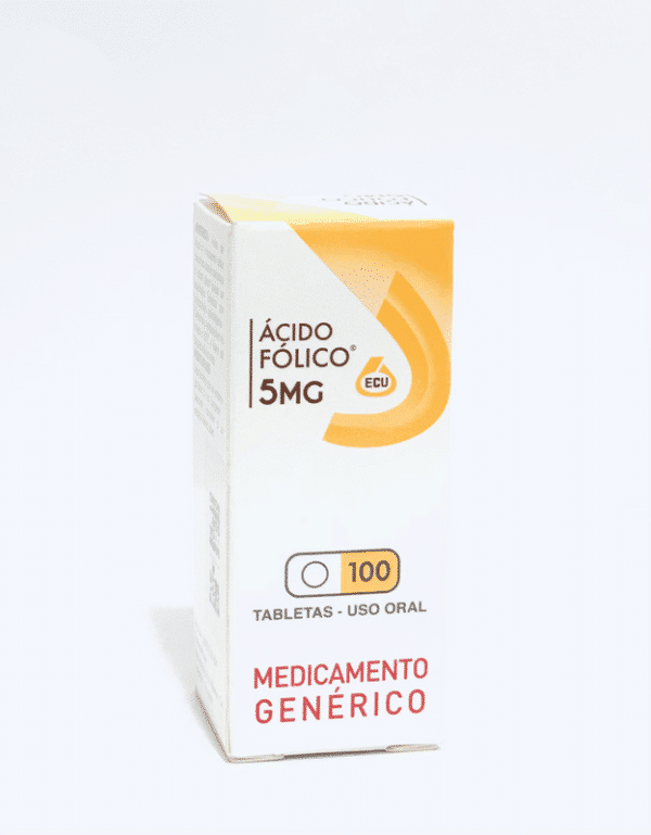 Acido folico 100 tabletas
